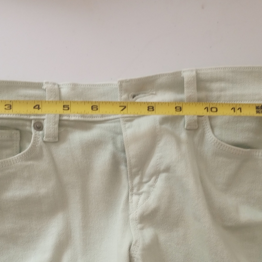 LOFT Mint Green Skinny Jeans - Picture 2 of 4